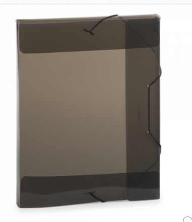 PASTA PLASCONY ELASTICO OFICIO 3CM BASIC A30B FUME