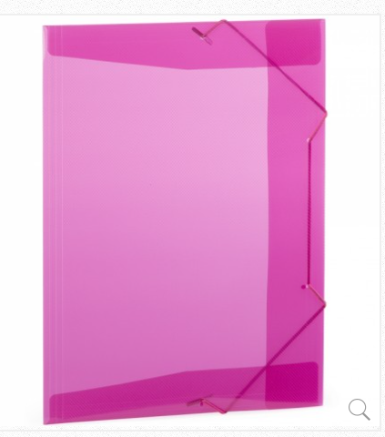 PASTA PLASCONY ABA ELASTICO OFICIO BASIC A02B ROSA