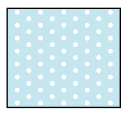 BORRACHA EVA MAKE+ 40X60 BOLINHA AZUL PASTEL