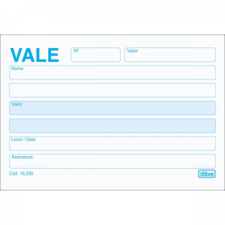 BLOCO TILI VALE S/CANHOTO 50F 327212