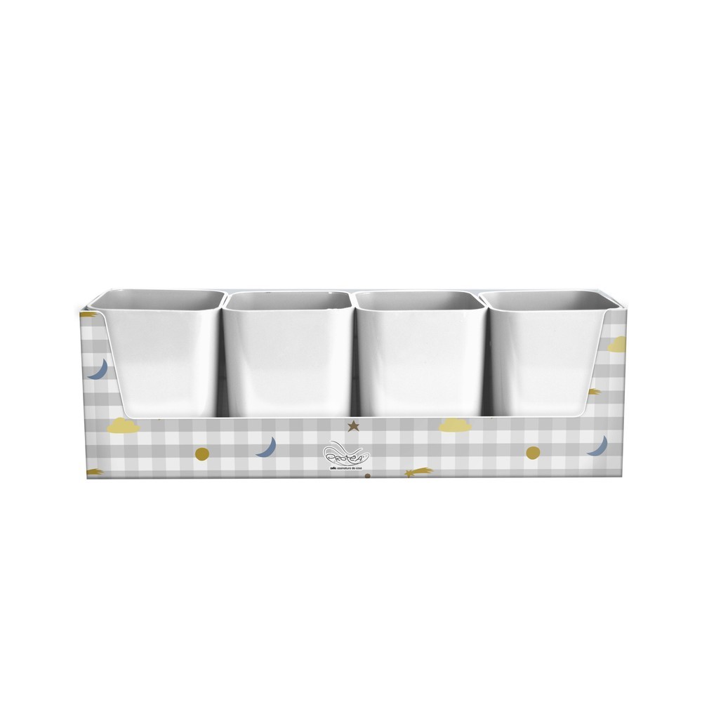 PORTA OBJETOS DELLOCOLOR ASTRO BRANCO 2295