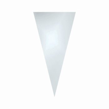 CONE ALBANO POLI 30X15CM C/50 INCOLOR