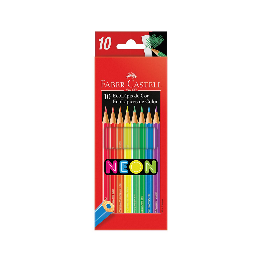 LAPIS DE COR FABER CASTEL C/10 NEON 120410N