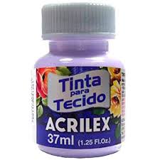 TINTA ACRILEX TECIDO 37M FOSCA 4140 528 LILAS