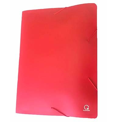 PASTA ABA ELASTICO OFICIO DORSO 20MM VERMELHA