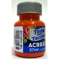 TINTA ACRILEX TECIDO 37M FOSCA 4140 569 CARAMELO