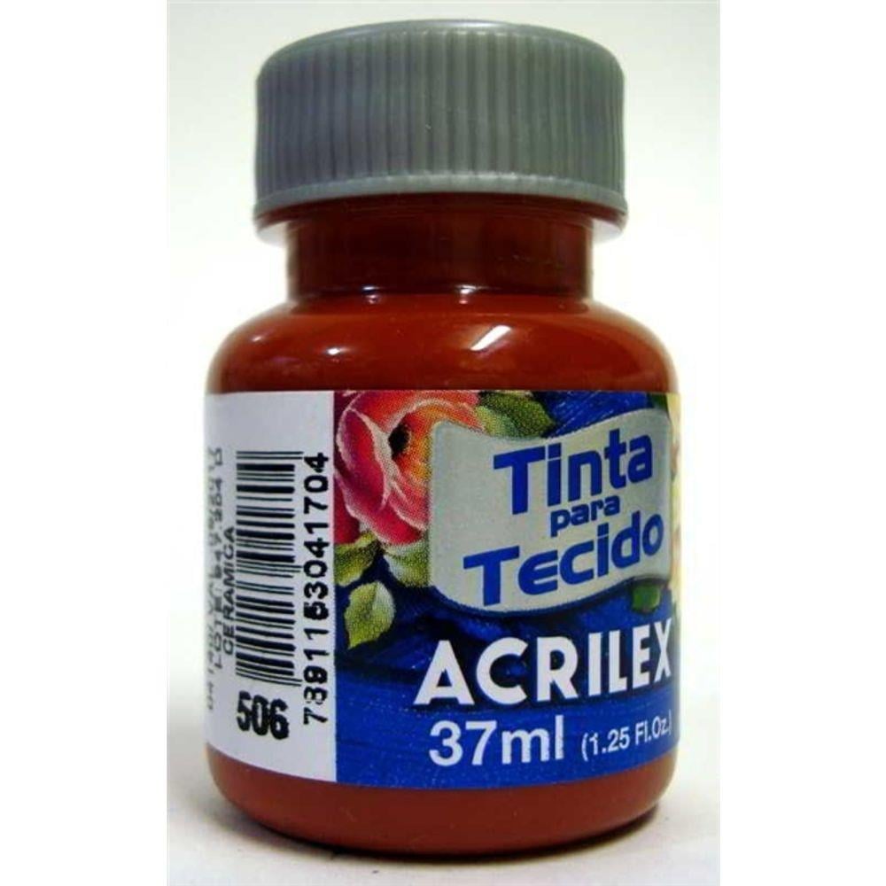 TINTA ACRILEX TECIDO 37M FOSCA 4140 506 CERAMICA