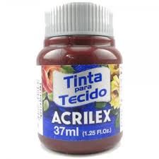 TINTA ACRILEX TECIDO 37M FOSCA 4140 565 VINHO