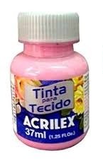 TINTA ACRILEX TECIDO 37M FOSCA 4140 581 ROSA CICLAME