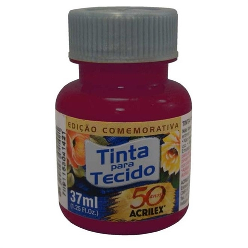 TINTA ACRILEX TECIDO 37M FOSCA 4140 549 MAGENTA