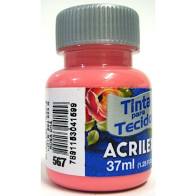 TINTA ACRILEX TECIDO 37M FOSCA 4140 567 ROSA CHA