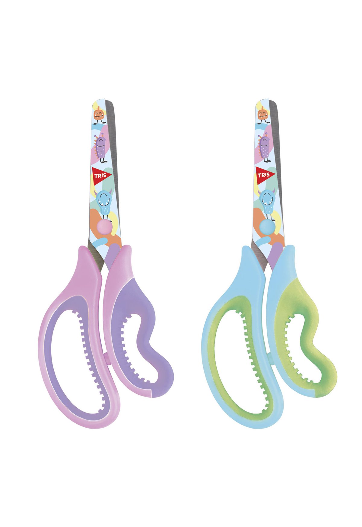 TESOURA TRIS SOFT FLEXIVEL 13CM 688473