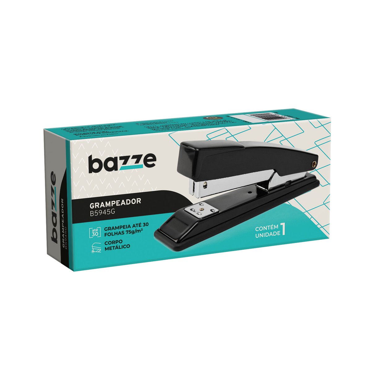 GRAMPEADOR BAZZE METAL 30F PRETO B5945G