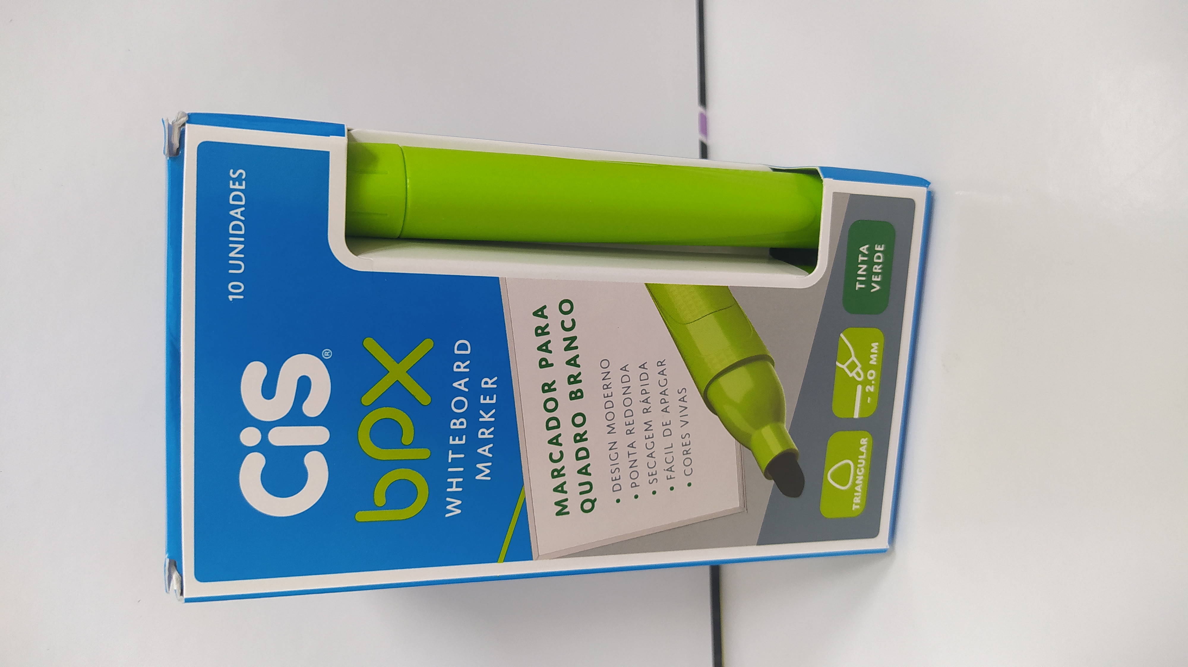 MARCADOR P/QUADRO BRANCO WHITE BOARD MAKER BPX VERDE