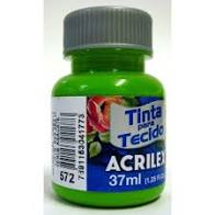 TINTA ACRILEX TECIDO 37M FOSCA 4140 572 VERDE BANDEIRA