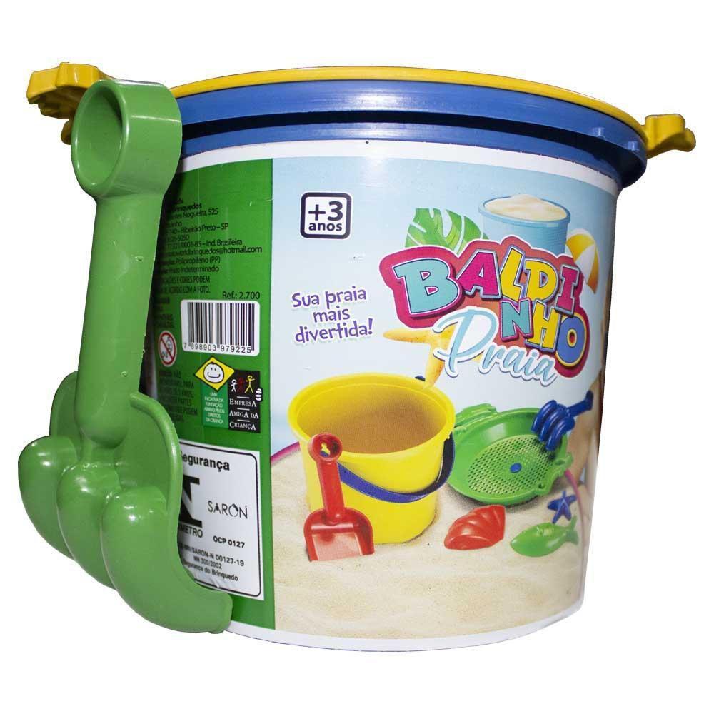 BALDINHO DE PRAIA WORLD BLOCKS 7 PECAS 2700