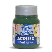 TINTA ACRILEX TECIDO 37M FOSCA 4140 546 VERDE PISTACHE