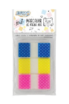 MARCADOR DE PAGINA BRW POA 3 CORES 20X44 FL0011