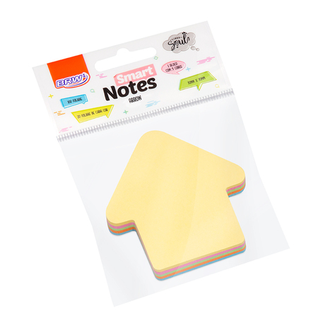 BLOCO BRW SMART NOTES SETA PASTEL 70X70 100F BA0009