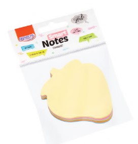 BLOCO BRW SMART NOTES 70X70 MORANGO 100F BA0008