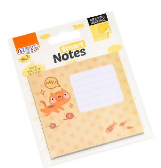 BLOCO BRW SMART NOTES FRAME 90X90 GATO 30F BA0907