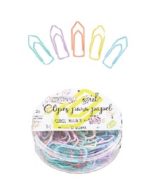 CLIPE BRW 2/0 C/50 PASTEL CL2052