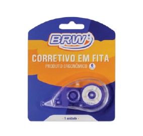 FITA CORRETIVA BRW 6MMX5MM BLISTER CFT1002