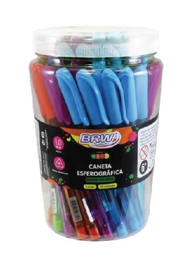 CANETA BRW 1.0 COLOR CA0039