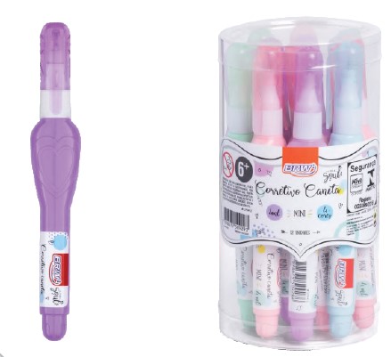 CANETA CORRETIVA BRW MINI 4ML CR0412