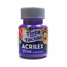 TINTA ACRILEX TECIDO 37M FOSCA 4140 516 VIOLETA