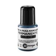 TINTA P/ MARC PERMANENTE BRW 20ML PRETO TR7002
