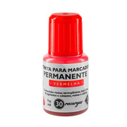 TINTA P/ MARC PERMANENTE BRW 20ML VERMELHO TR7003