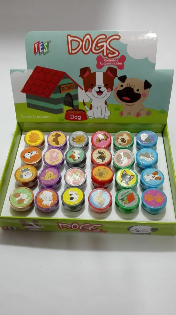 CARIMBO YES DOGS SORTIDO CB2411