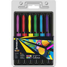 CANETA BIC HIDROGRAFICA INTENSITY SORTIDA BLISTER C/6 971135