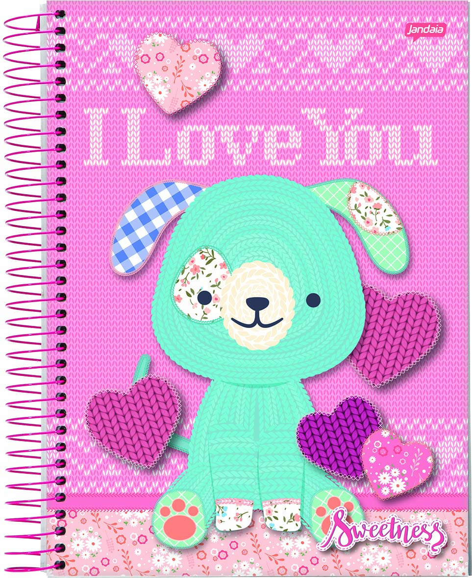 CAD JANDAIA 1/4 80F ESPIRAL CAPA DURA SWEETNESS