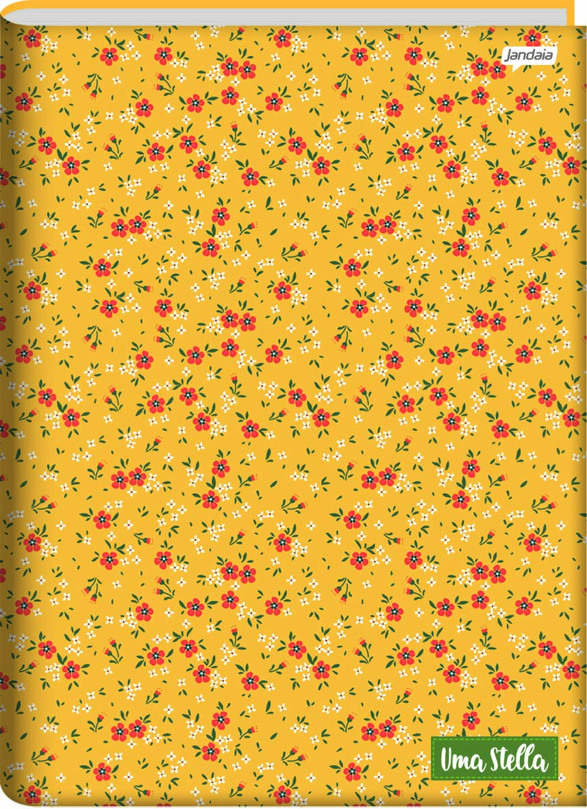 CADERNO JANDAIA 80F BROCHURA CAPA DURA STELLA