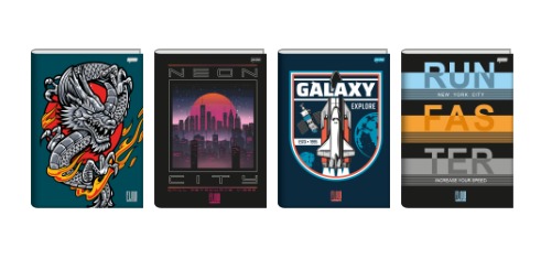 CADERNO JANDAIA 80F BROCHURA CAPA DURA FLOW