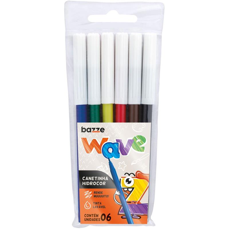 CANETA TRIS HIDROGRAFICA WAVE C/6 614878
