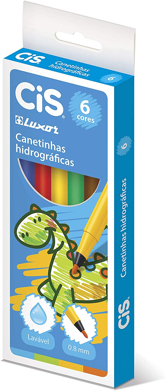 CANETA CIS HIDROCOR C/6 COLOR 48.4400