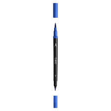 CANETA BIC INTENSITY DUAL TIP AZUL 971022