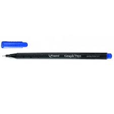 CANETA MAPED FINELINER GRAPH AZUL MARINHO 749120