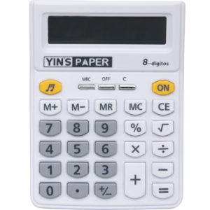 CALCULADORA YINS PAPER 8DG YP7311