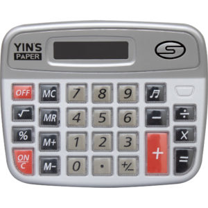 CALCULADORA YINS PAPER 8DG YP7317