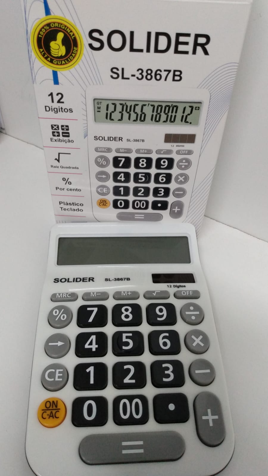 CALCULADORA SOLIDER 12D SL-3867B