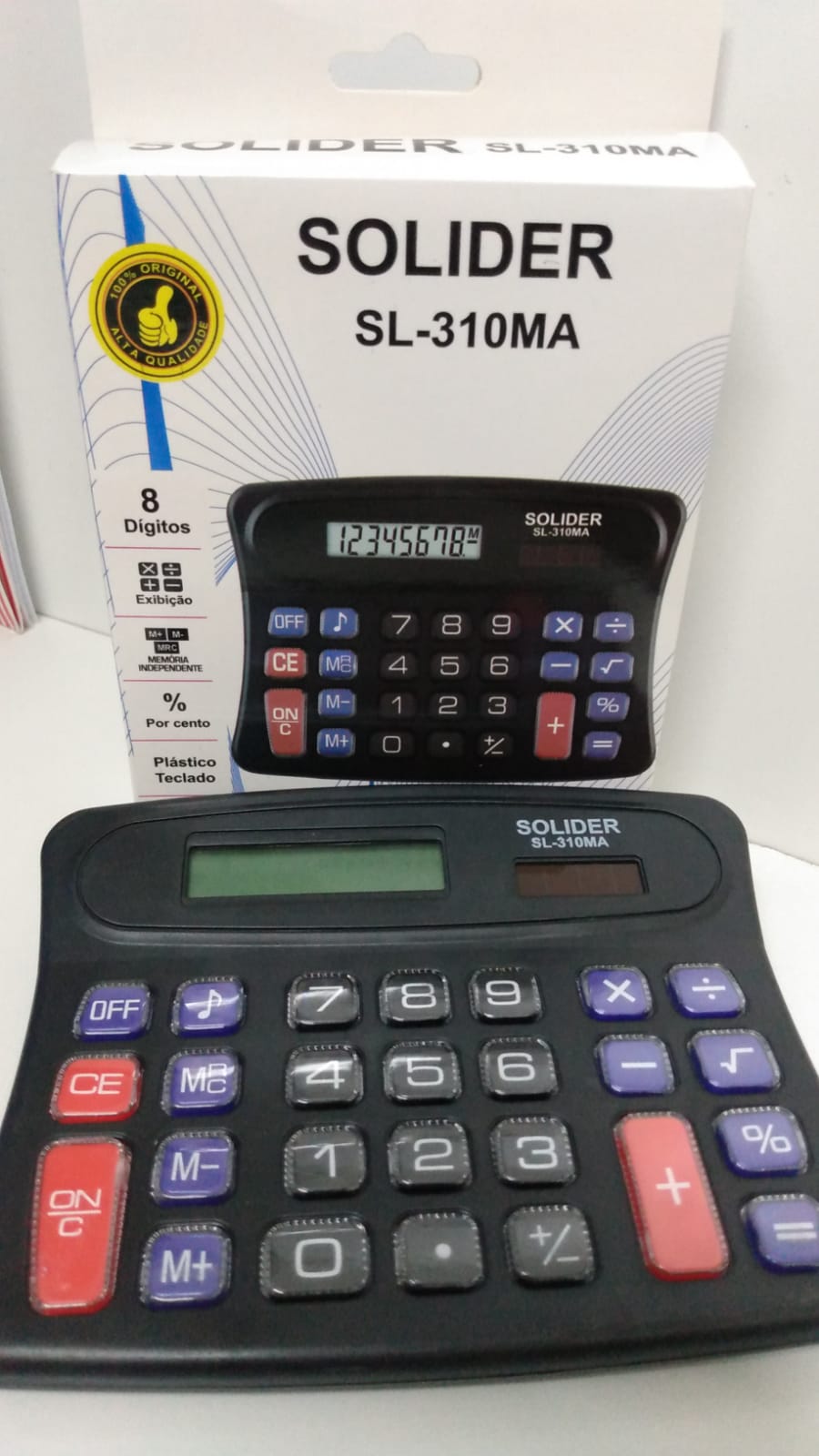 CALCULADORA SOLIDER 08D SL-310MA