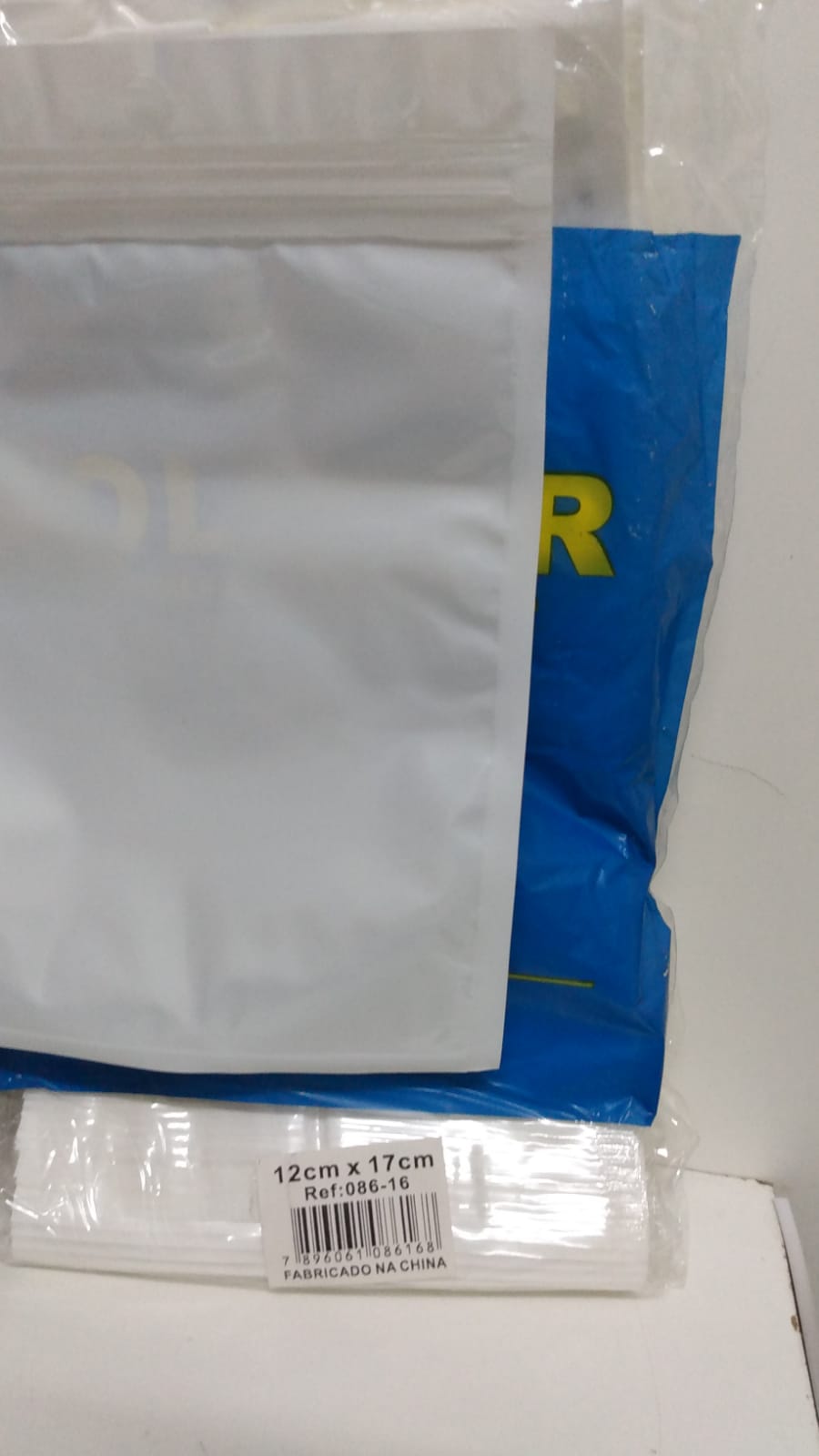 SACO SOLIDER 12X17 FUNDO BRANCO C/100 086-16