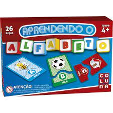 APRENDENDO ALFABETO COLUNA 26PC 0903
