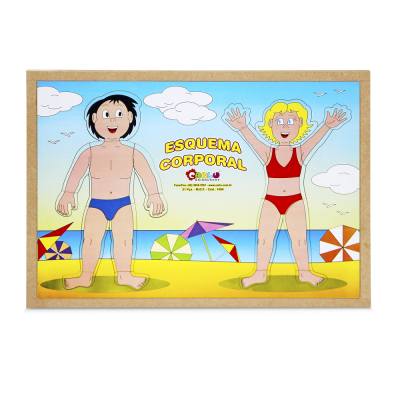 ESQUEMA CORPORAL CARLU MDF 20PC 1090