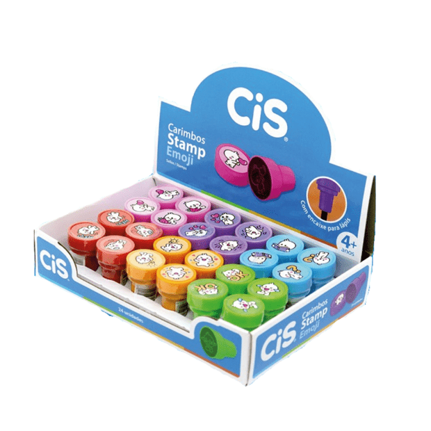CARIMBO CIS STAMP EMOJI SORTIDO