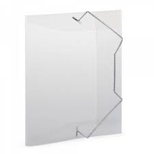 PASTA PLASCONY ABA ELASTICO OFICIO BASIC A01 CRISTAL